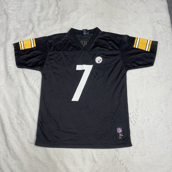 Ben Roethlisberger #7 Pittsburgh Steelers NFL Team Apparel Jersey Youth Size XL - Picture 1 of 6